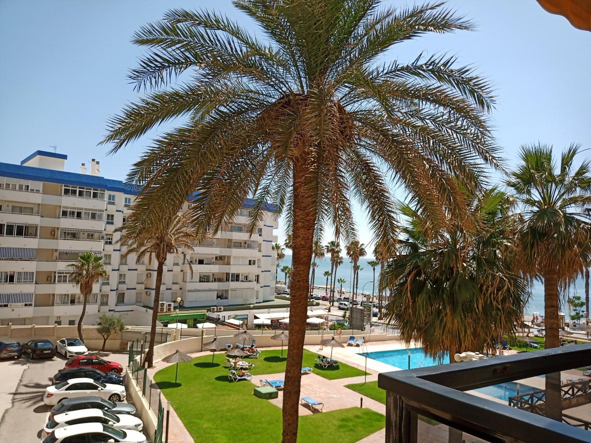 1 Paradise Of Benalmadena Costa Residencial Aloha Playa Vistas Al Mar, Front Beach Mini Duplex Eksteriør billede