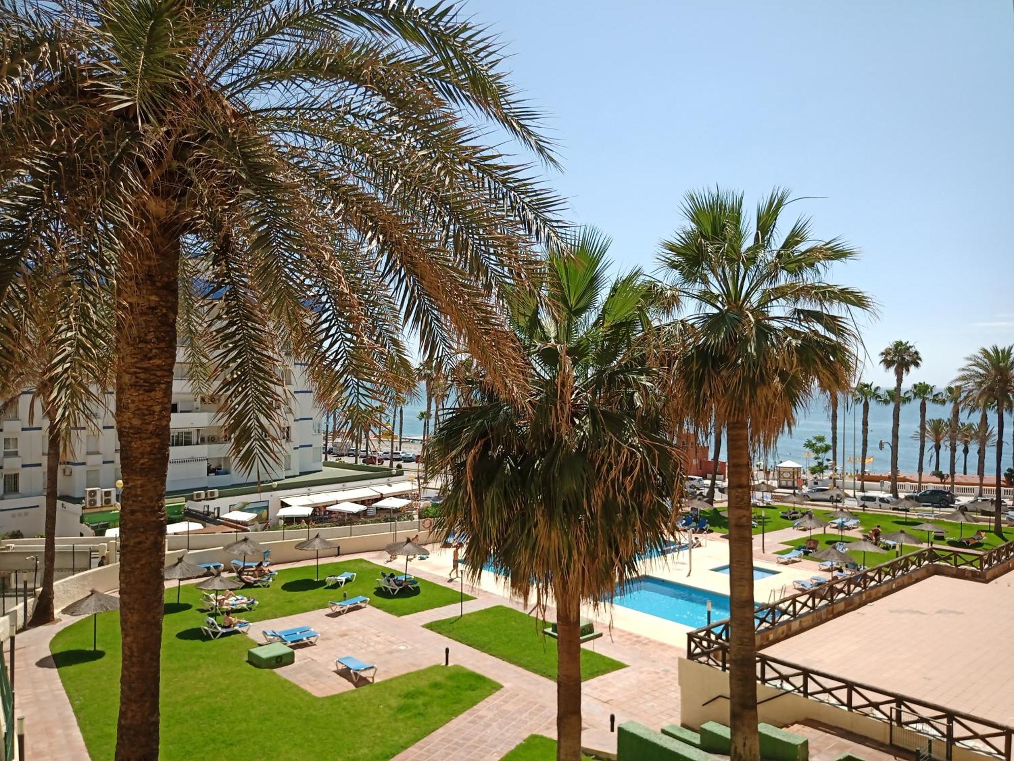 1 Paradise Of Benalmadena Costa Residencial Aloha Playa Vistas Al Mar, Front Beach Mini Duplex Eksteriør billede