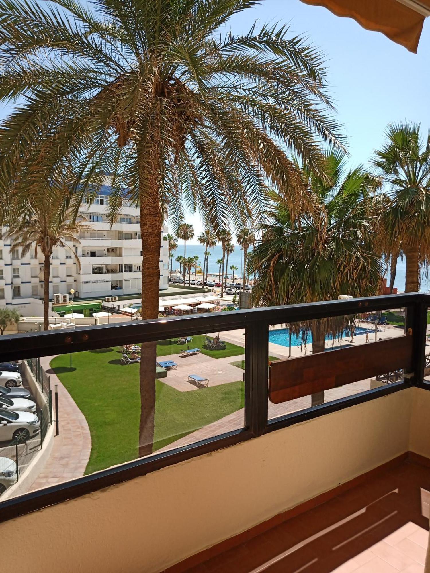 1 Paradise Of Benalmadena Costa Residencial Aloha Playa Vistas Al Mar, Front Beach Mini Duplex Eksteriør billede